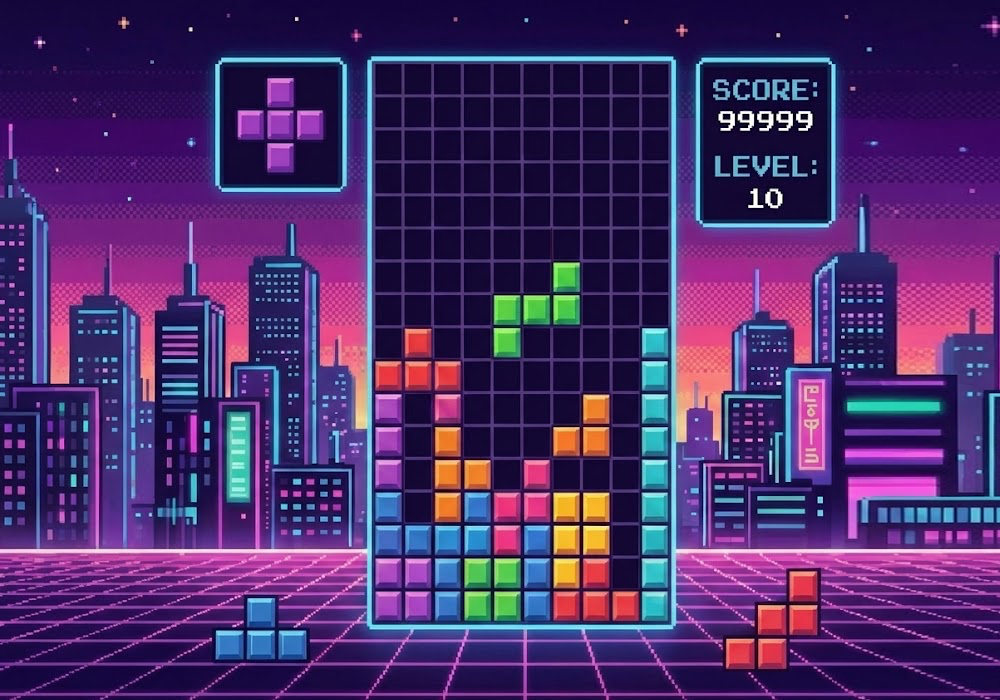 Tetris Oyunu - Klasik Blok Düşürme Oyunu